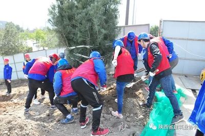 西安市政集团开展“植树护绿 市政当先”植树活动