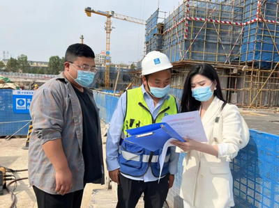 西安市阎良区生态环境分局深入开展建筑施工工地污染防治工作