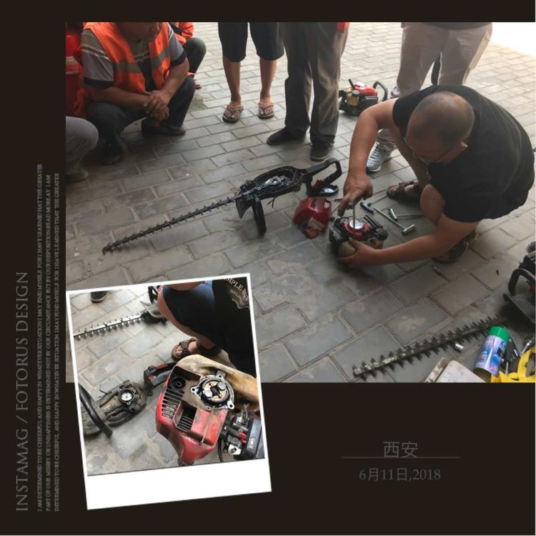正确使用园林机械,提高工作效率